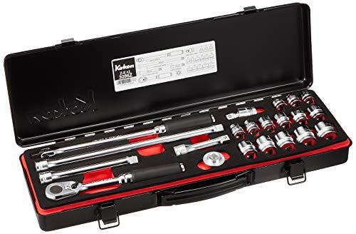 Koken 3286ZZ-EAL Socket Wrench Basic Set of 21 Tools 3/8" (9.5mm) With Case NEW - Picture 1 of 5