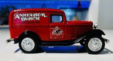 Used 1991, ERTL, Anheuser Bush,1932 Ford Panel Delivery Van Bank
