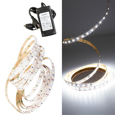 LEDUPDATES Showcase LED STRIP LIGHT 12V 95 CRI 6000K 2835 High Grade UL Power