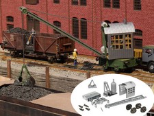 MU N-G99300 - Dampfbagger / Dampfkran - Spur N - NEU