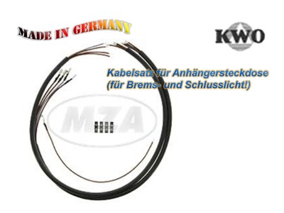 Simson Kabelbaumset zur Anhängersteckdose KR51 (für Brems ...