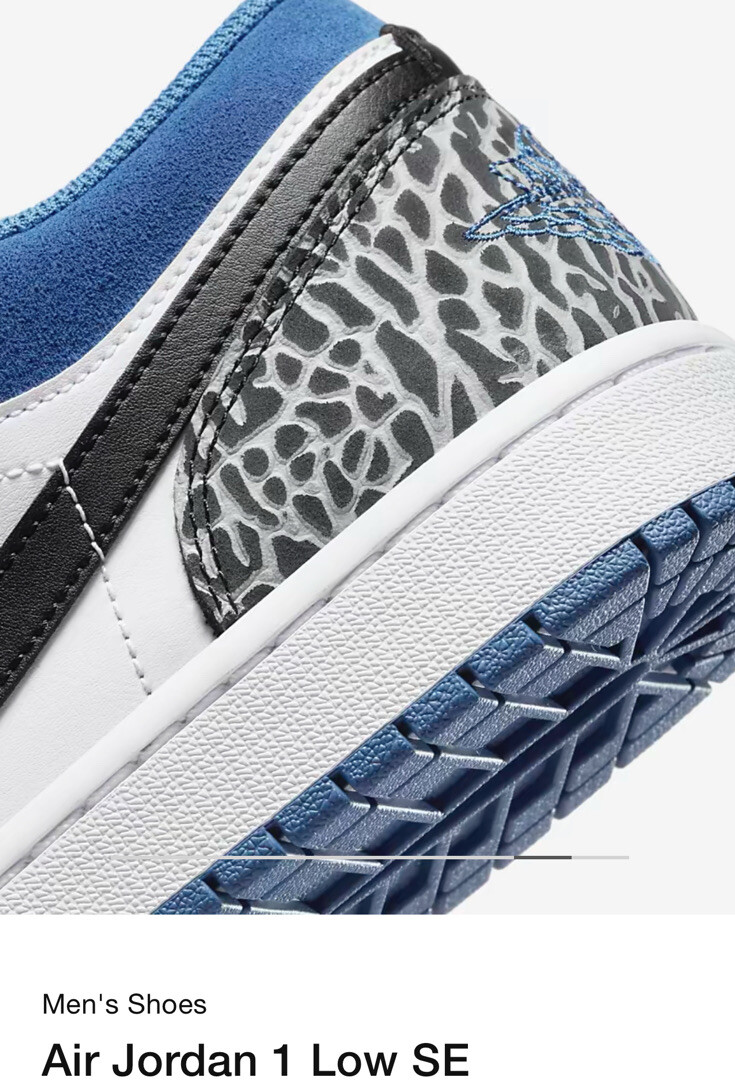 Jordan 1 Low SE True Blue - Men Size 8 #DM1199-140 Brand New | eBay