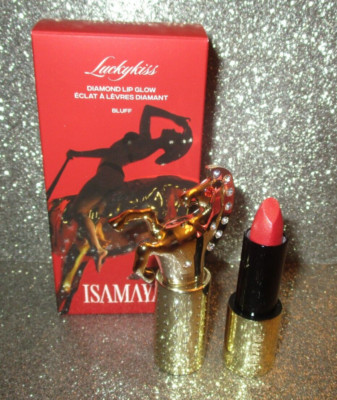 口紅 ISAMAYA Luckykiss Diamond Lip Glow Bluff ISAMAYA Luckykiss Diamond Lip Glow BLUFF 3.5 g Full Size NIB