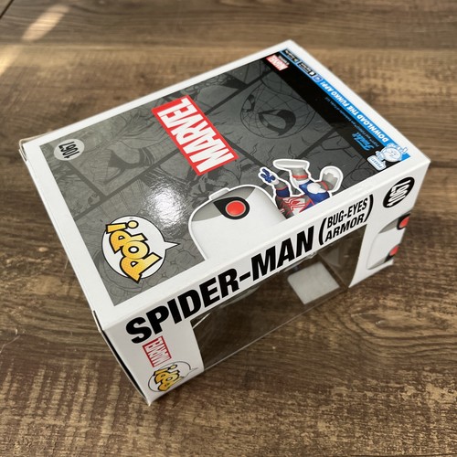 Funko Pop! Vinilo: Marvel - Spider-Man (Bug-Eyes Armor) (Convención de Invierno) -... - Imagen 8 de 8