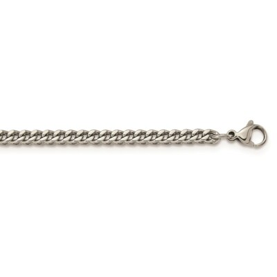 Stainless Steel Polished 4mm 20in Franco Chain