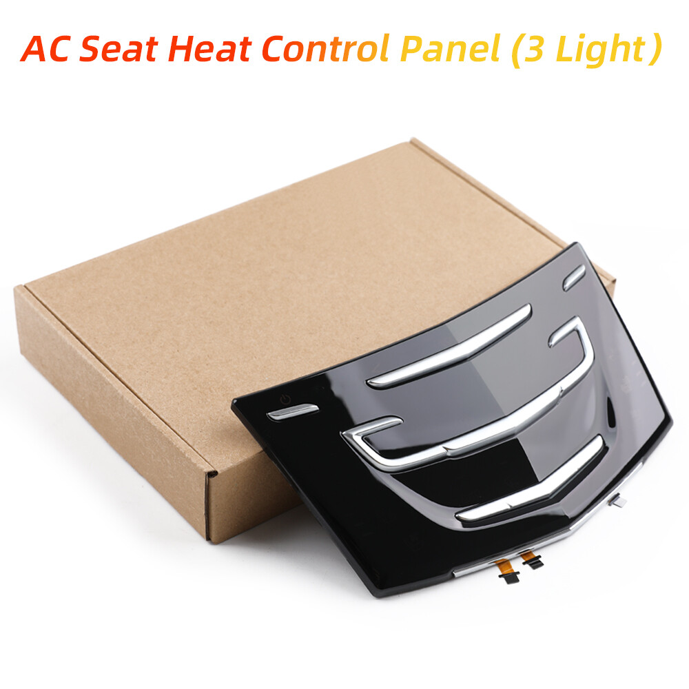 AC Control Panel Seat Heat for Cadillac CUE ATS CTS SRX XTS ESCALADE ELR 3 lamp