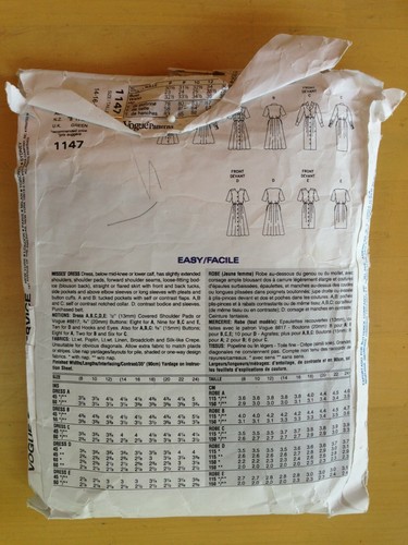 Vintage Vogue Sewing Pattern, Large Package, CUT, Choose Your Style P2 - Picture 9 of 47