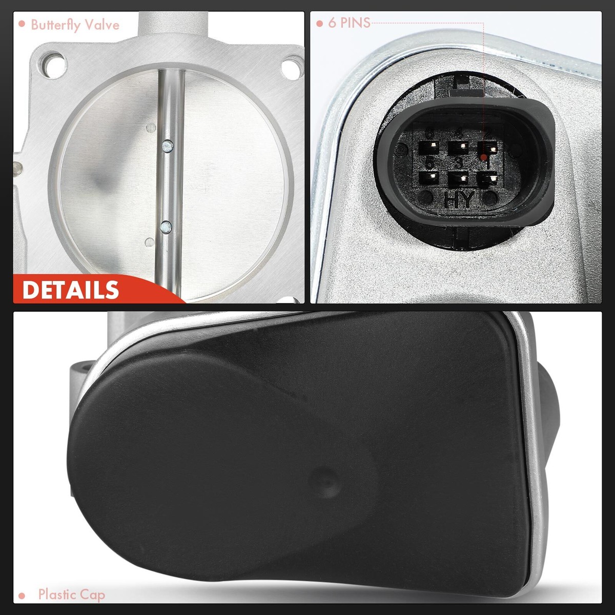 DOSKJOK 53032120AC Electronic Throttle Body Assembly Replacement For Durango 2004 Ram 1500 2500 3500 2003-2004 5.7L V8