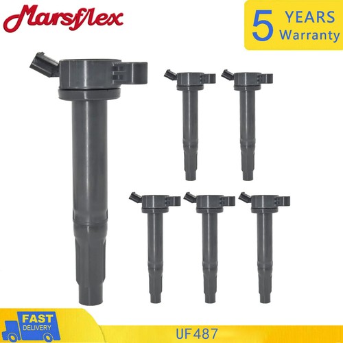 6 Ignition Coils Replacement for Camry Rav4 Avalon Lexus RX350 ES350 3.5L UF487 - Picture 1 of 11