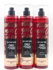 BATH  BODY WORKS EMILY IN PARIS PARIS AMOUR FRAGRANCE MIST 8 OZ LOT OF 3 PCS 