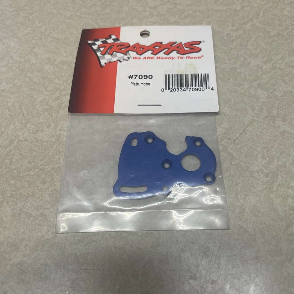 NEW! TRAXXAS 1/16 MOTOR PLATE E-REVO, SUMMIT, SLASH & RALLY. PART# 7090 - Image 2 of 2