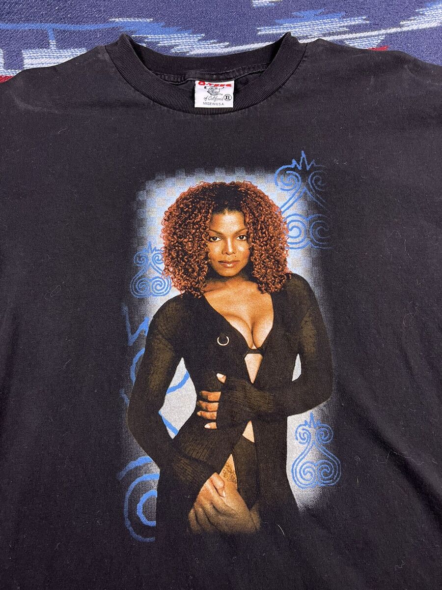 Vintage 1998 Janet Jackson Velvet Rope World Concert Tour T Vintage 1998 Janet Jackson Velvet Rope World Concert Tour T