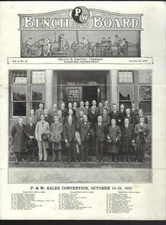 BENCH And BOARD Oct.18,1919 Pratt & Whitney In-Shop Newspaper, P&W Convention