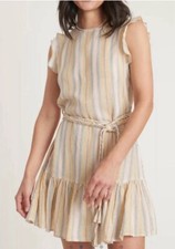 Marine Layer Women's Laney Mini Dress Beachy Stripe Size Large NWT