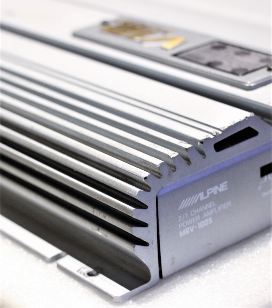 Alpine MRV1005 Mono Block Power Amplifier V12 eBay