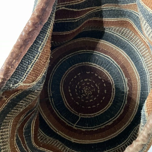 Vintage Boho Southwestern Print Handmade Tepestry Large Bucket Bag Multicolor - Picture 7 of 8