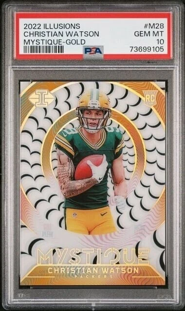 Christian Watson Panini Illusions Mystique #M28 Gold