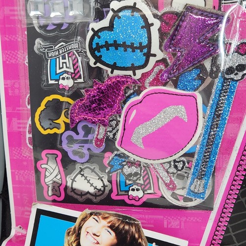 MONSTER HIGH 2014 PUFFY PICTURE FRAME ACTIVITY SET STICK ON STYLES STICKERS NEW - Picture 5 of 10