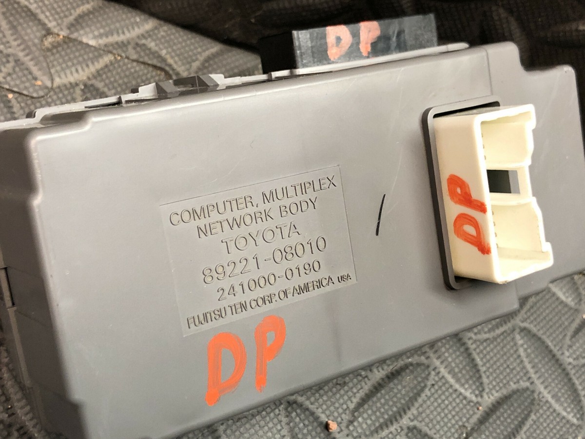 01-03 Toyota Sienna Multiplex Relay Integration Body Control