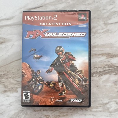 THQ MX Unleashed PlayStation 2 NTSC-U/C Greatest Hits Manual Included