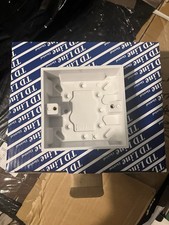 Pattress Box Wall Socket Back Box Single 25mm Electrical Surface Switch Gang