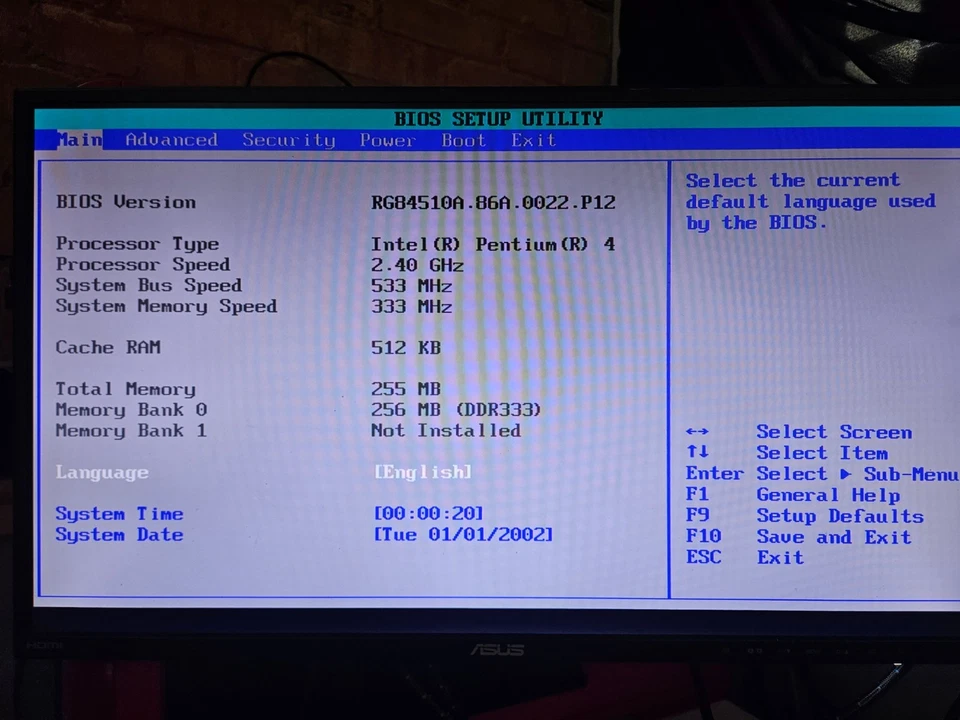 Intel D845GEBV2/D845PESV Motherboard w/ Intel Pentium 4 2.4GHz, 256MB Memory - Image 2 of 4