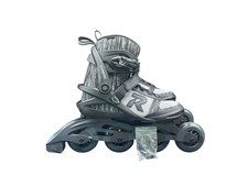 Roces Men Inline Skates Thread 400860-00002 Salt-N-Pepa Gray Size 10 M
