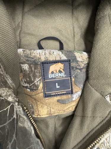 Realtree Camo Carhartt Style Y2K Canvas Workwear Jacket Size Youth Large - Picture 3 of 11