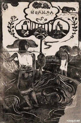   Noa Noa Art Print - Paul Gauguin (1893) - 24x36  - Premium   Art Print