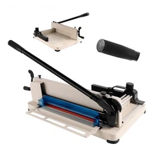 A4-12“Heavy Duty Guillotine Paper Cutter, Paper Trimmer for Office,Home&School