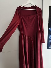 Rotes Langes Kleid Gr. 3XL