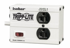 ISOBAR 2-6, Ibar 2-6, Eaton Tripp Lite Isolated Filter Voltage Surge Suppressor