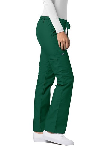 Adar Medical Uniform Low Rise Multi Pocket Drawstring Straight Leg Scrub Pants - Picture 45 of 126