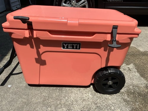 YETI Tundra HAUL Cooler - CORAL - LIMITED EDITION RARE DISCONTINUED COLOR
