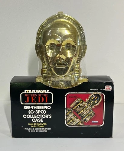 Vintage 1983 Kenner Star Wars C-3PO Collector's Case in Original Box - NEW