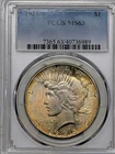 1925 MS63 PCGS Toned Peace