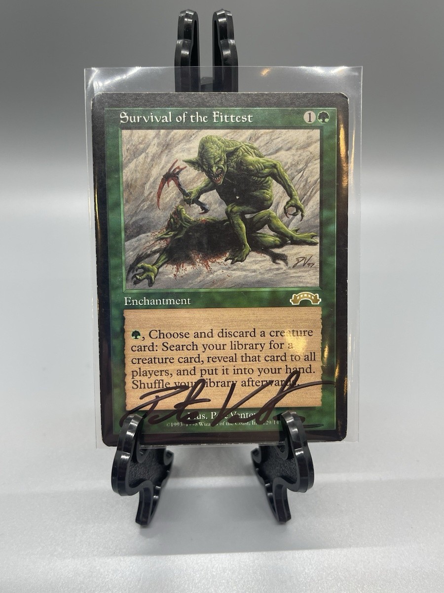 MTG Survival Of The Fittest Exodus Artist Pete Venters