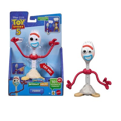 Mattel Disney und Pixar Toy Story 5, sprechende Interactables-Figuren, 18 cm maß