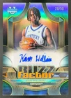 Kam Williams 2025-26 Bowman Buzz Factor Auto Gold Refractor Wildcats /50