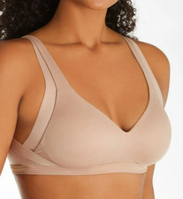 Warner s No Side Effects Underarm Wireless, Lightly Lined T-Shirt Bra 2XL, NWT