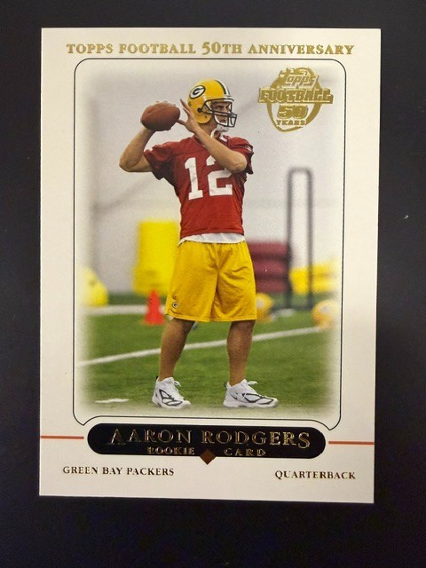 Aaron Rodgers 2005 Topps #431 Rookie Card