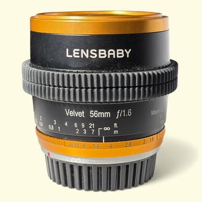 Lense Baby Velvet 56mm for Canon EF Mount (Limited Edition) RARE