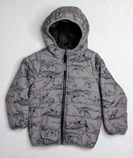 Carter's Dinosaur Boys Heavyweight Bubble Puffer Jacket Size 5