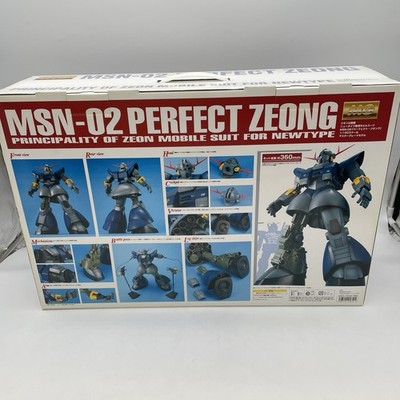 1/100 MG MSN-02 Perfect Zeong Plastic model Mobile Suit Gundam MSV