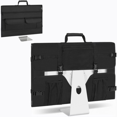 Monitor Carrying Case for 24'' Monitors/LCD Screens, Compatible with iMac 21.5...