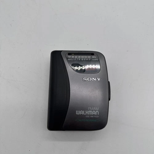 Vintage Sony Walkman WM-FX321 AM/FM Portable Cassette Player - Tested!