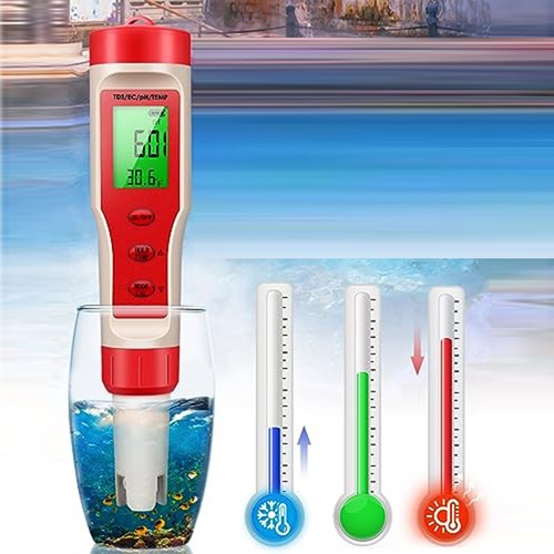 Convenient Portable PH Meter with EC Measurement and Temperature Compensation - Picture 11 of 12