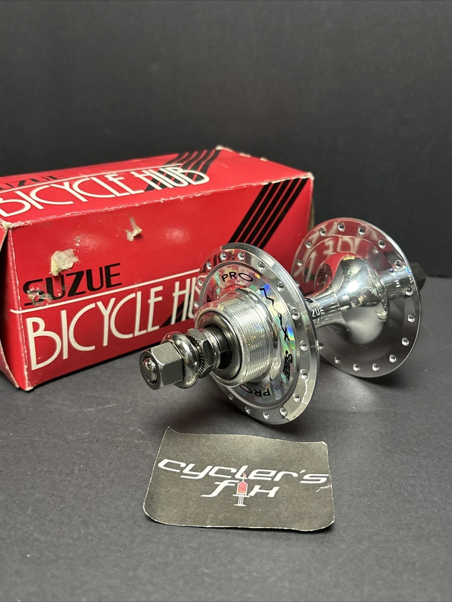 PRO MAX トラックハブ njs Suzue - Pro Max Track Hub - Front | NJS認可の競輪ハブの復刻版