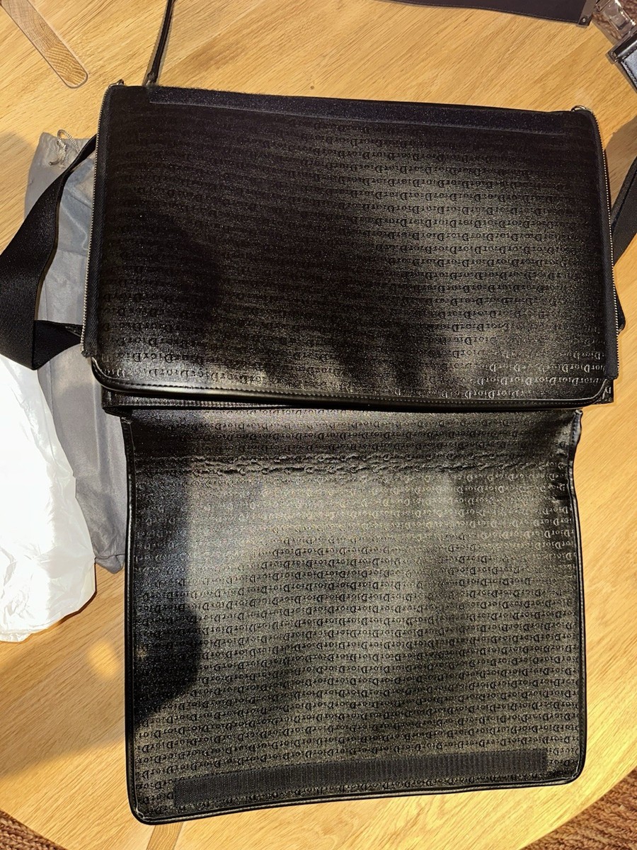 DIOR Messenger Bag x Hedi Slimane Homme Logo Monogram Bag with Box