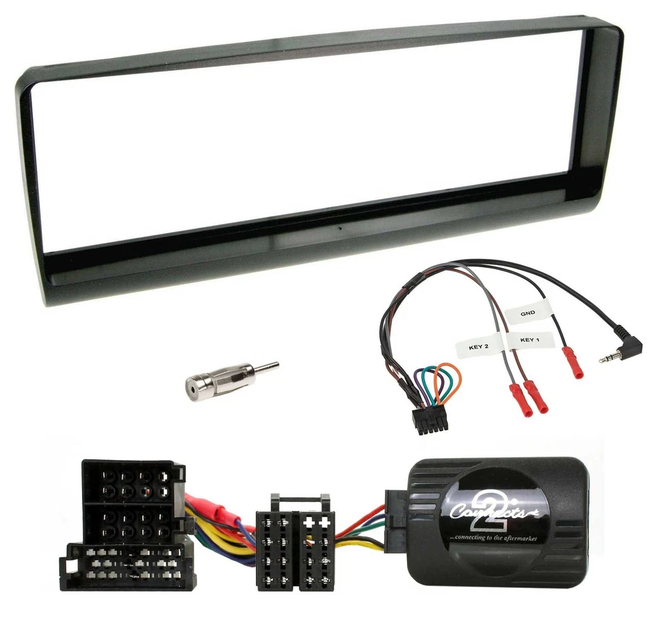 JVC Bluetooth Lenkrad USB DAB Autoradio für Alfa Romeo 156 00-01 schwarz - Bild 3 von 4